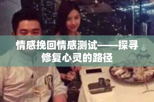 情感挽回情感测试——探寻修复心灵的路径