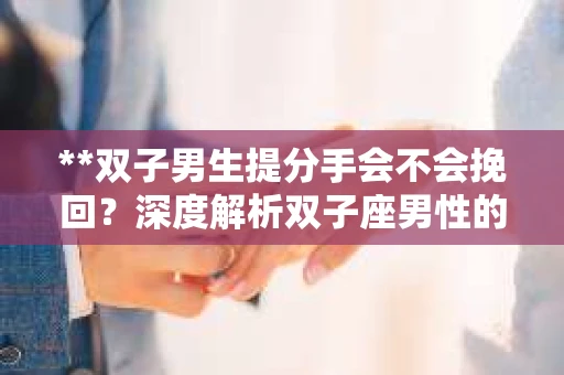 **双子男生提分手会不会挽回？深度解析双子座男性的情感决策**