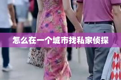 怎么在一个城市找私家侦探