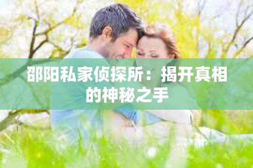邵阳私家侦探所：揭开真相的神秘之手