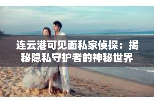 连云港可见面私家侦探：揭秘隐私守护者的神秘世界