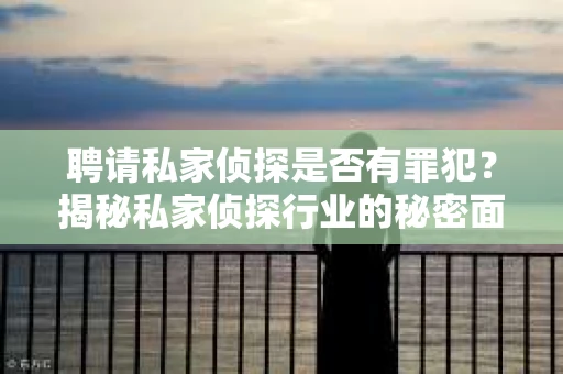 聘请私家侦探是否有罪犯？揭秘私家侦探行业的秘密面纱