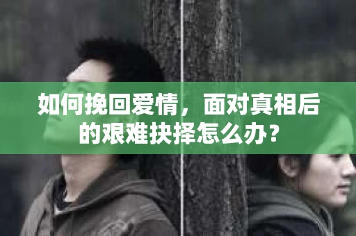 如何挽回爱情，面对真相后的艰难抉择怎么办？