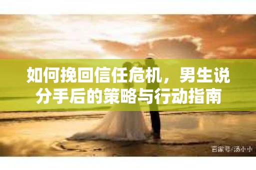 如何挽回信任危机，男生说分手后的策略与行动指南