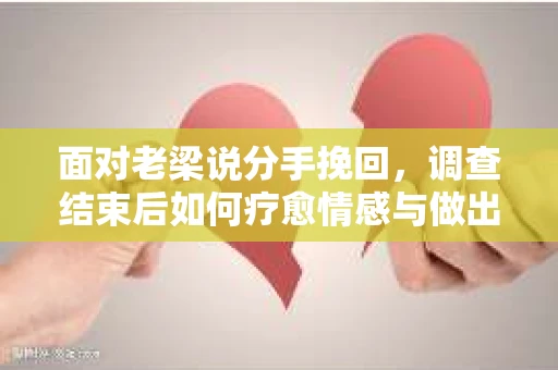 面对老梁说分手挽回，调查结束后如何疗愈情感与做出人生决策？