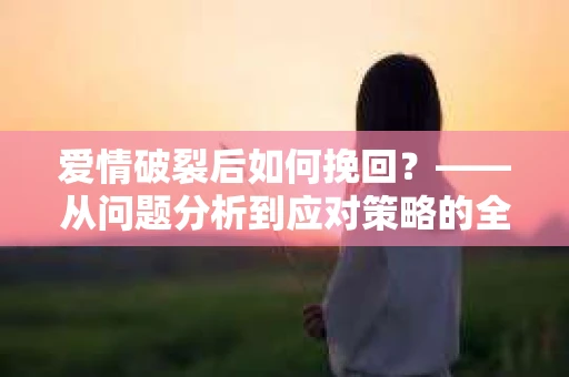 爱情破裂后如何挽回？——从问题分析到应对策略的全面指南