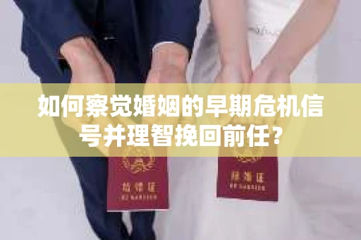 如何察觉婚姻的早期危机信号并理智挽回前任？